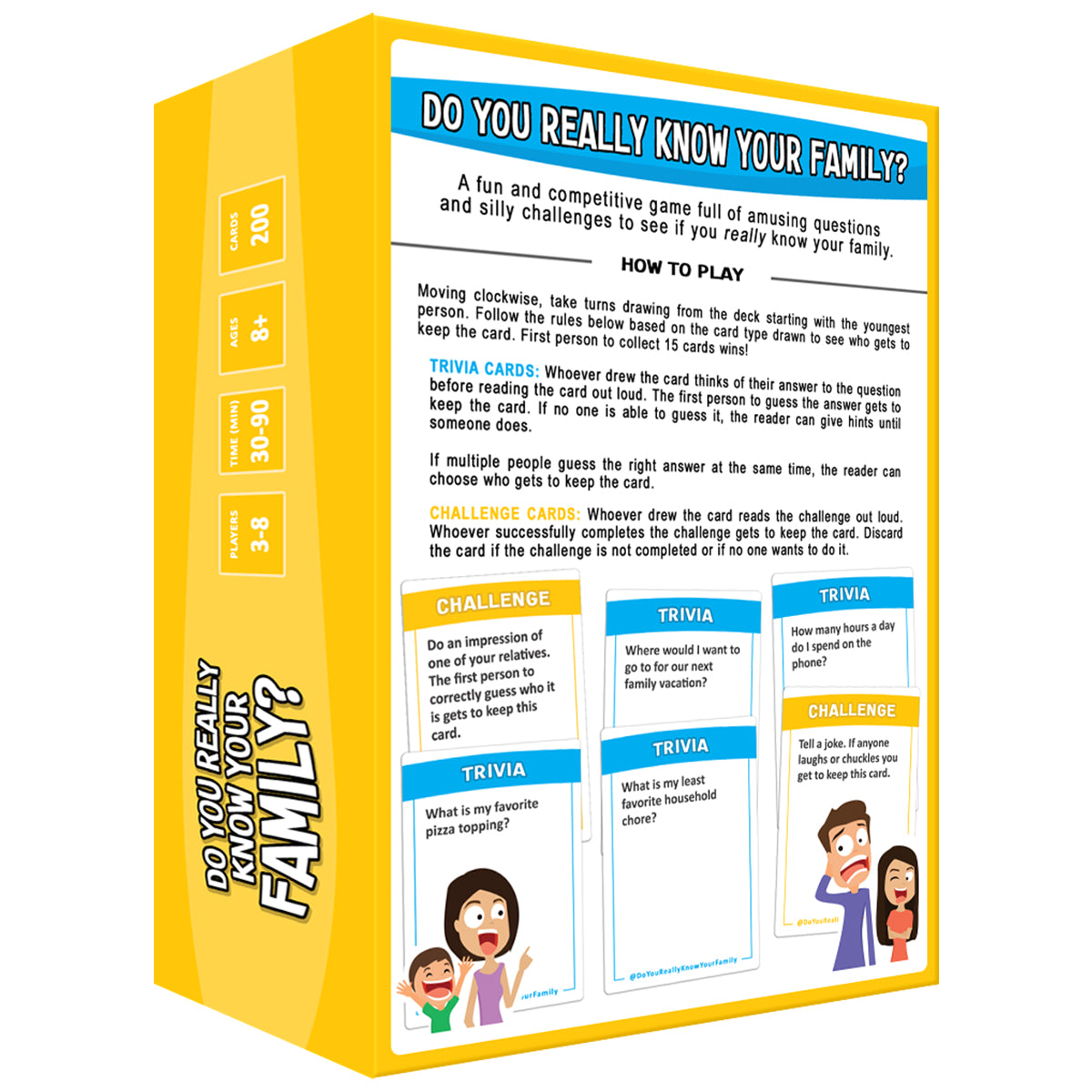 Do You Really Know Your Family? Fun Family Game for Kids, Teens and Adults