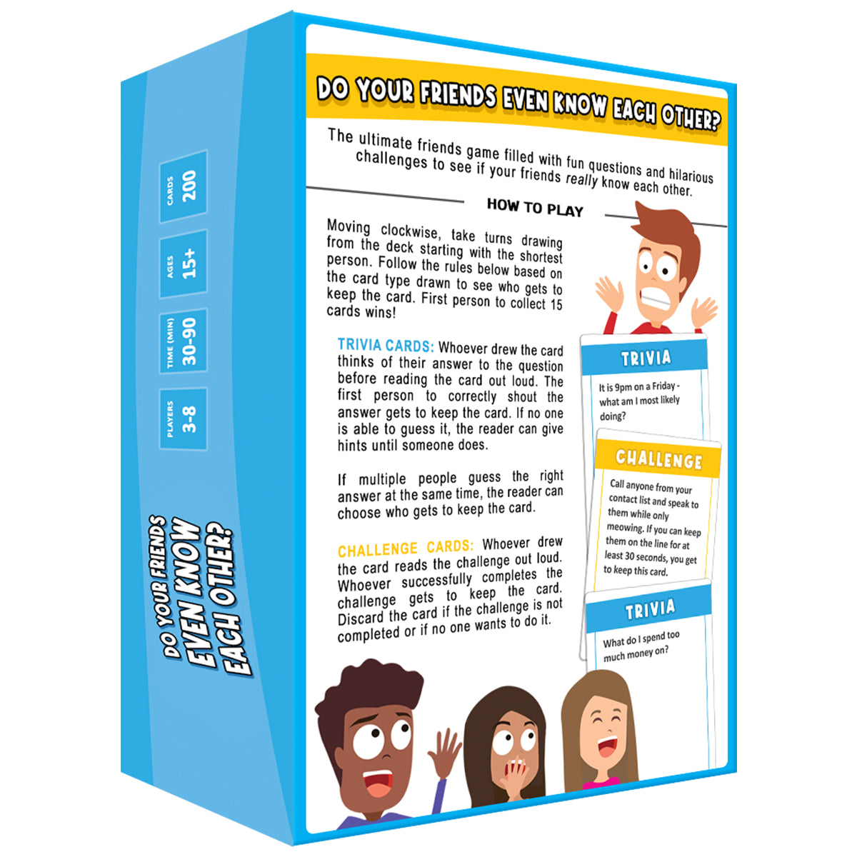 Do Your Friends Even Know Each Other? Ultimate Party Game for Adults and Teens