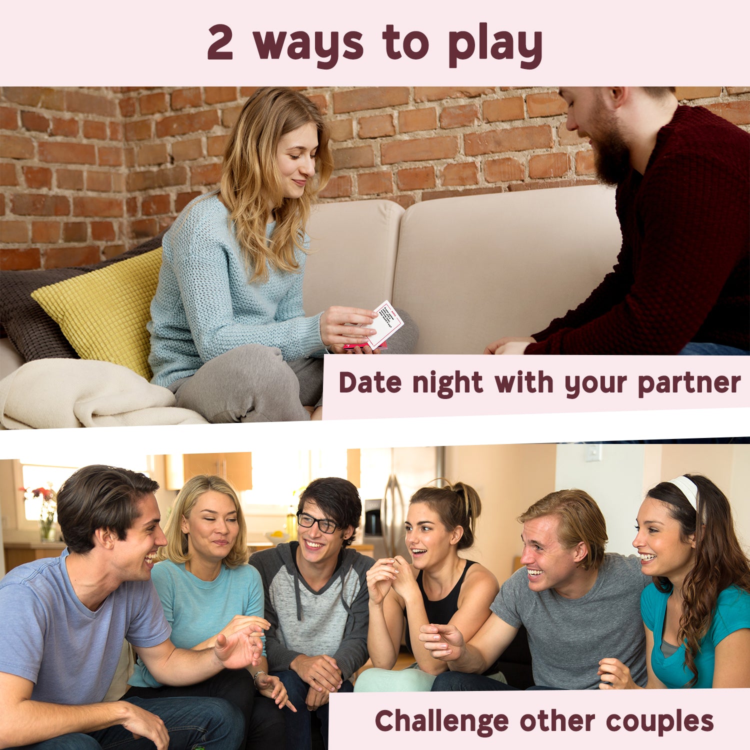 The Ultimate Game for Couples - Great Conversations and Fun Challenges